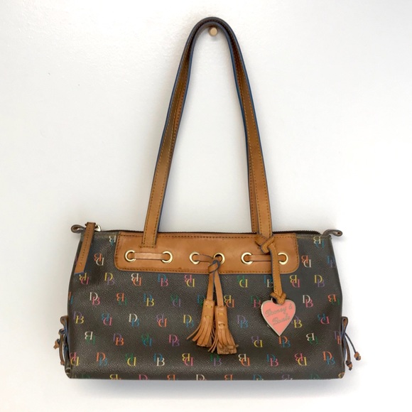 Dooney & Bourke Handbags - Dooney & Bourke | brown monogram logo satchel